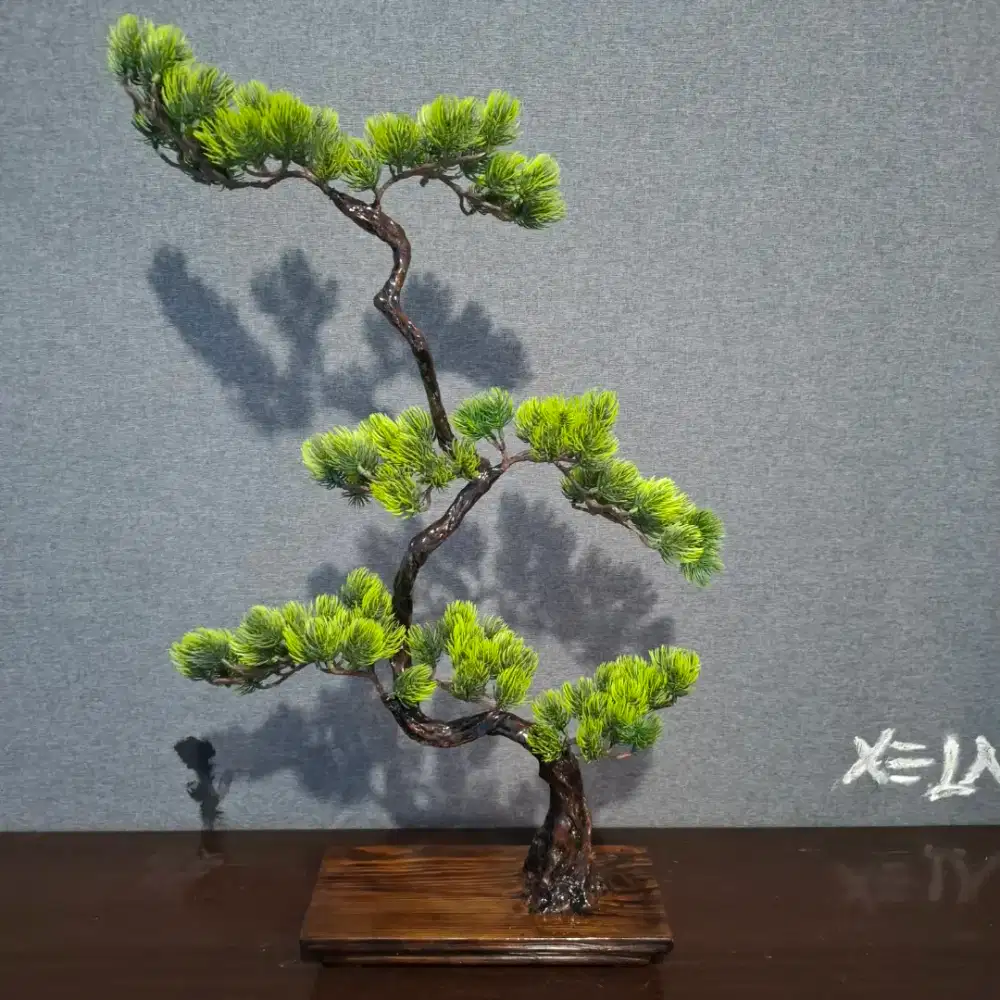 Hiasan meja bonsai artificial