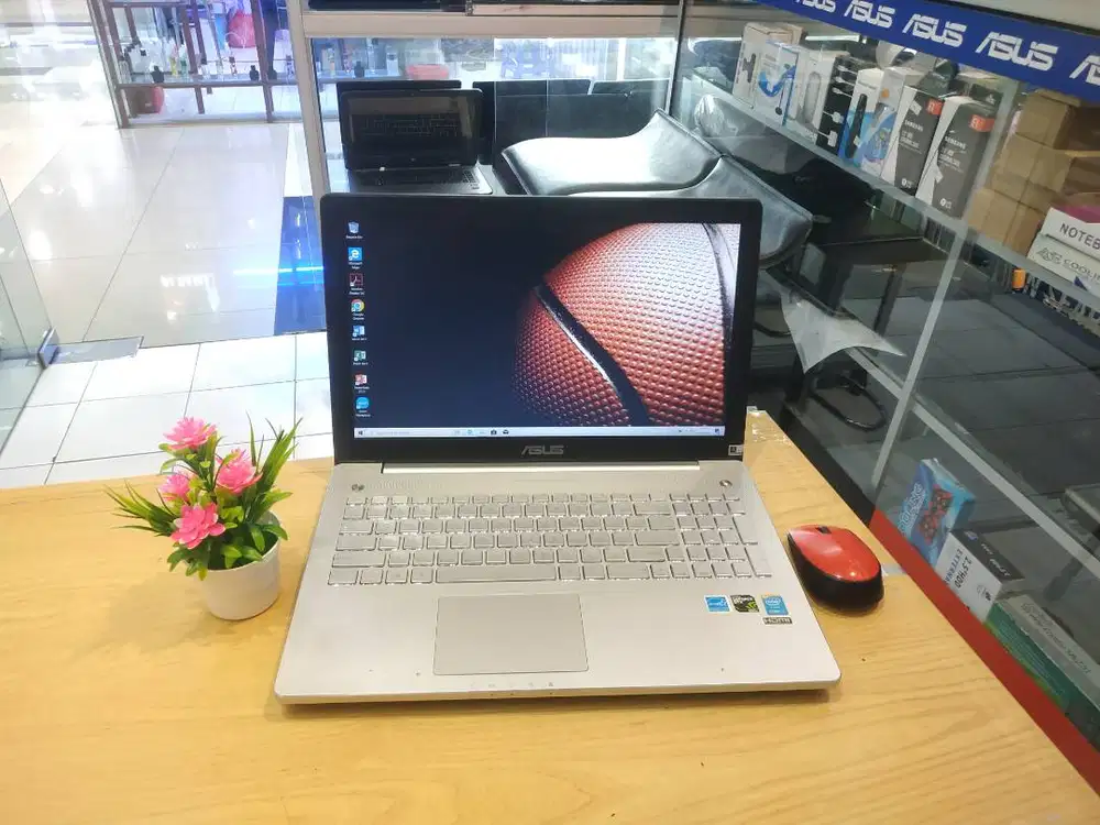 LAPTOP EDITING RINGAN ASUS N550JK CORE i7 RAM 16GB NVIDIA