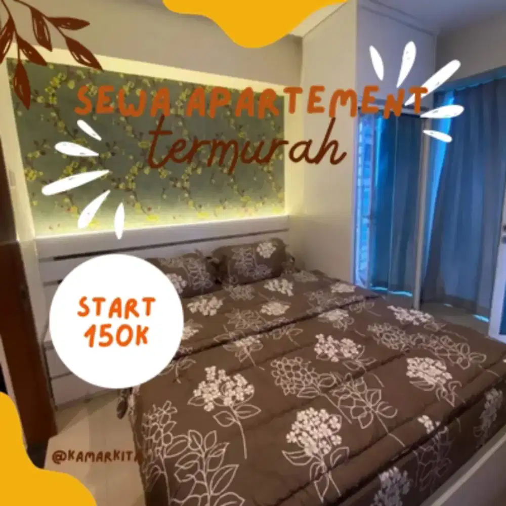 Sewa apartemen Harian/Transit KALIBATA CITY Jakarta Selatan Termurah