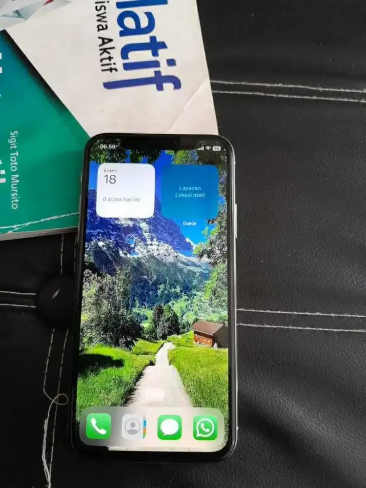 iPhone x 256GB inter hp charger