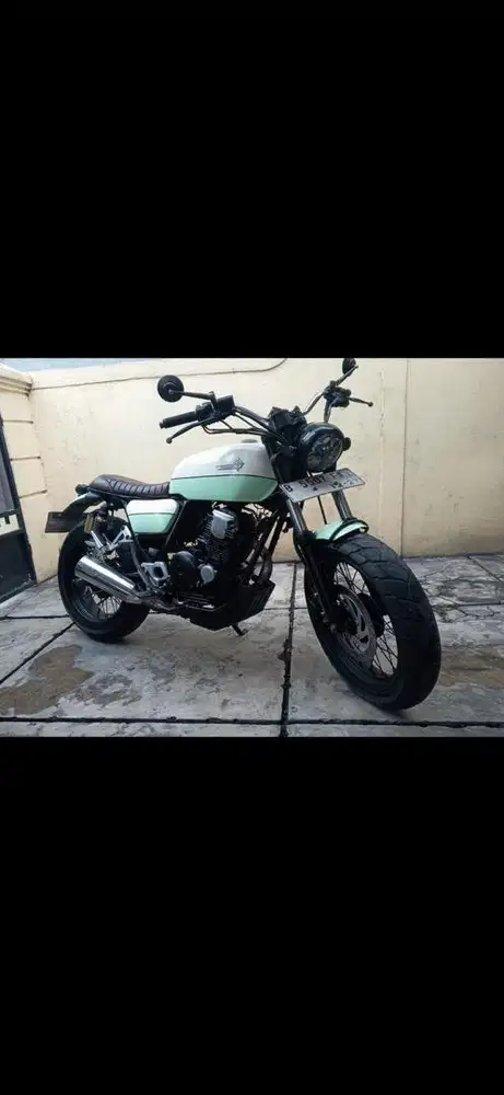 Jual motor custom yamaha scoorpio