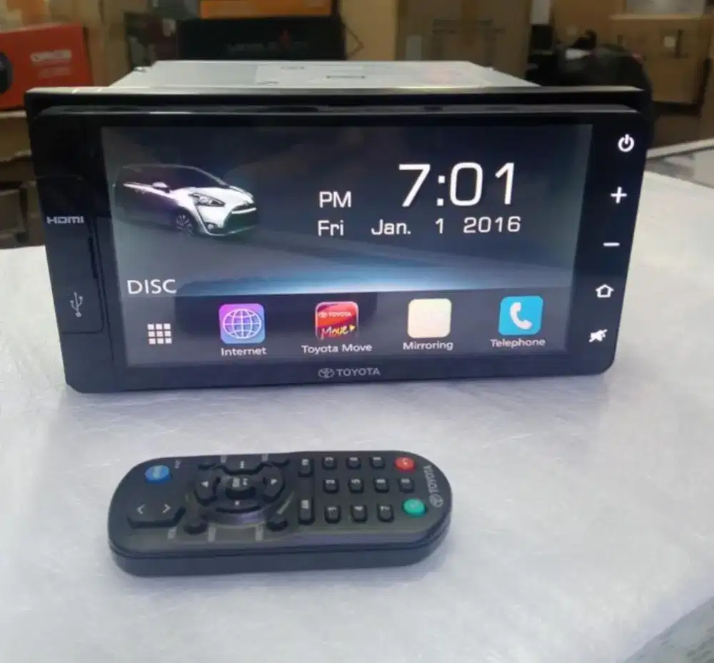 Headunit Original Toyota Sienta + Remote