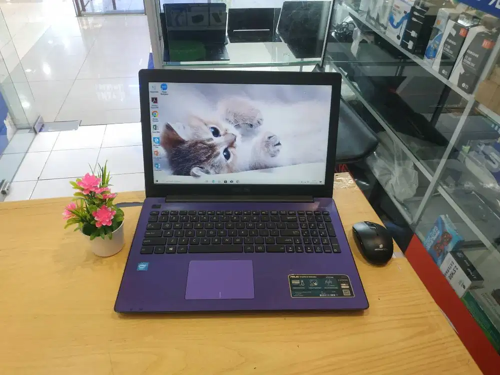 LAPTOP BELAJAR DAN SEKOLAH ASUS X553M CELERON RAM 2GB