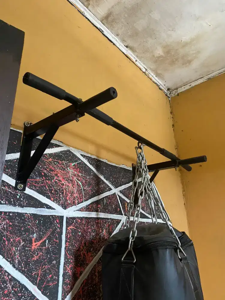 alat olahraga sandsak and pull up