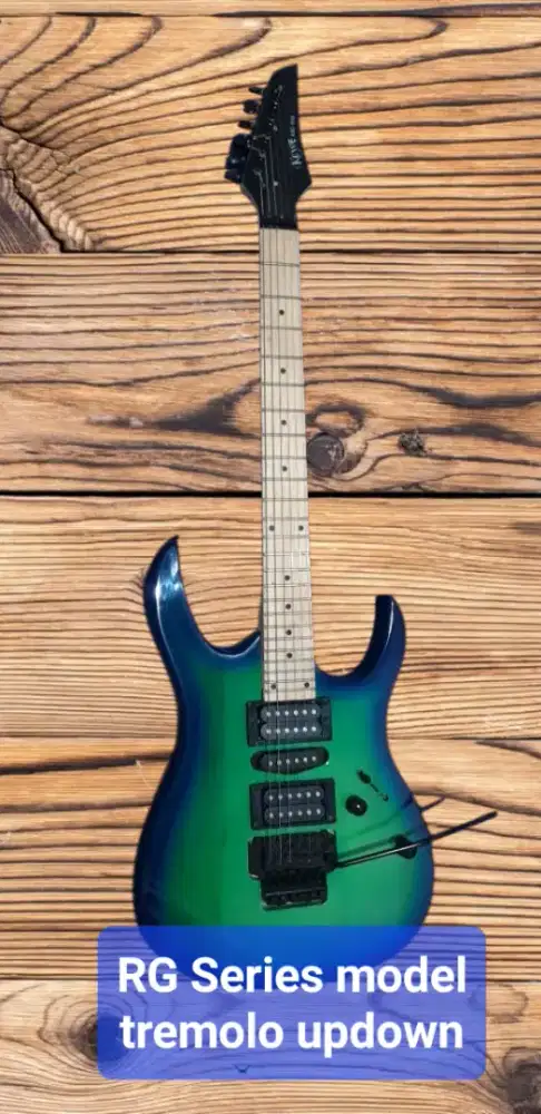 Gitar rg series model by kowe tremolo updown
