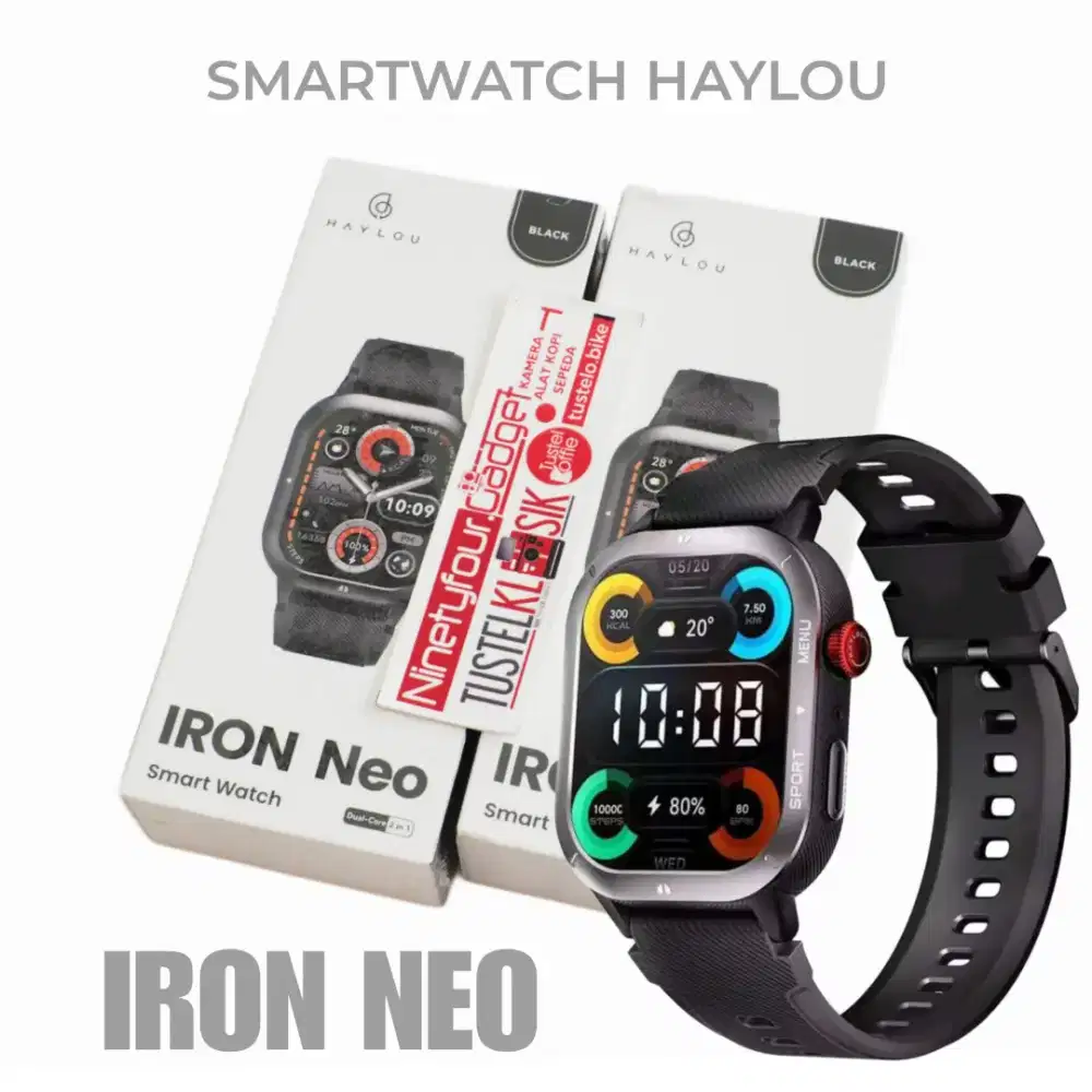 Smartwach Haylou Iron Neo Jam Tangan Smart Watch Haylou