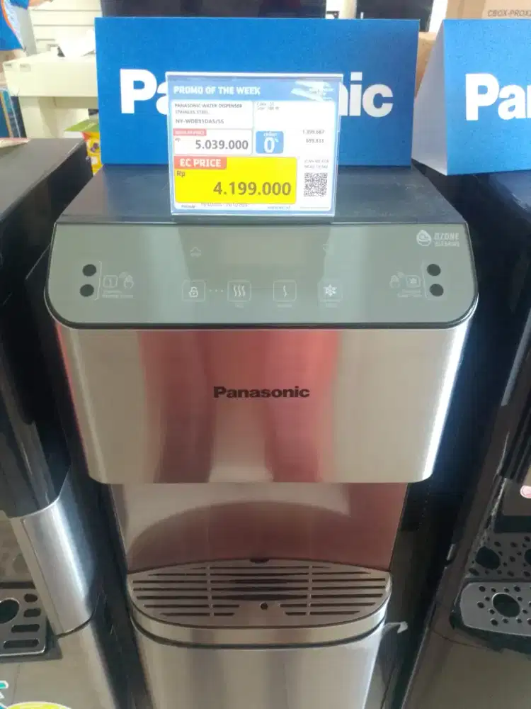 PANASONIC WATER DISPENSER STAINLES STEEL