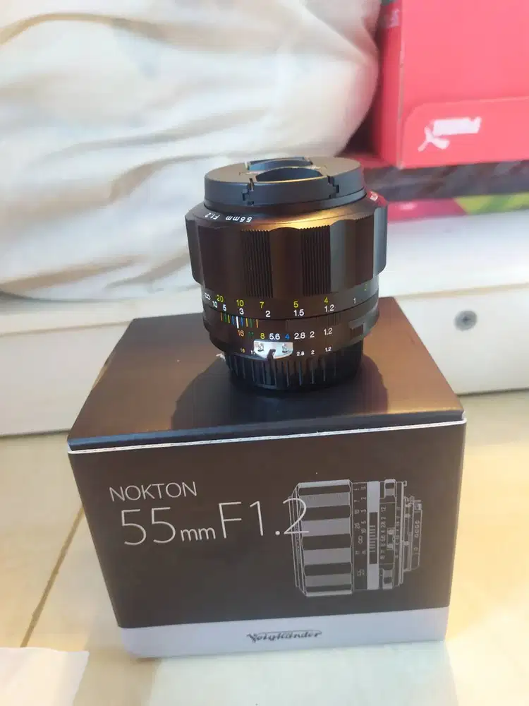 Lens voigtlander 55mm f1.2 nokton sliis for Nikon