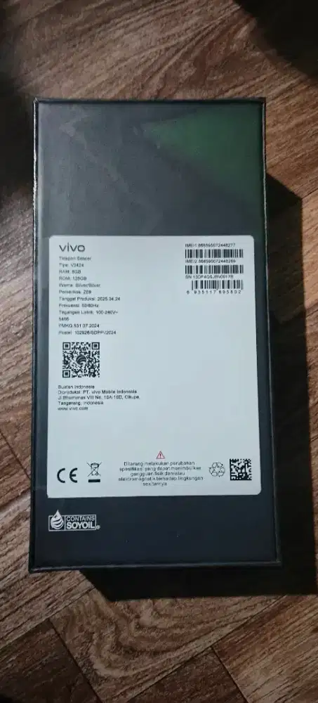 DIJUAL HP VIVO V40 LITE 8/128