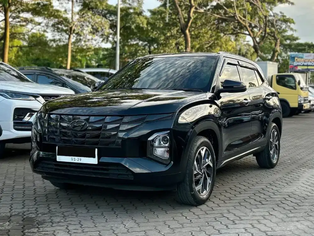 MULUS SIAP PAKAI!! HYUNDAI CRETA 1.5 TREND MATIC 2023 HITAM KM 24RB