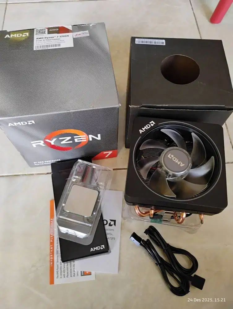 AMD Ryzen 7 3700X BOX 3.6Ghz - 4.4GHz 8C 16T 65Watt PCIe 4.0 x16