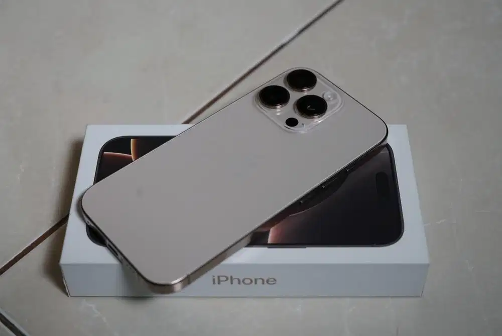 Di Jual Iphone 16 pro 128gb , ex ibox Masih garansi