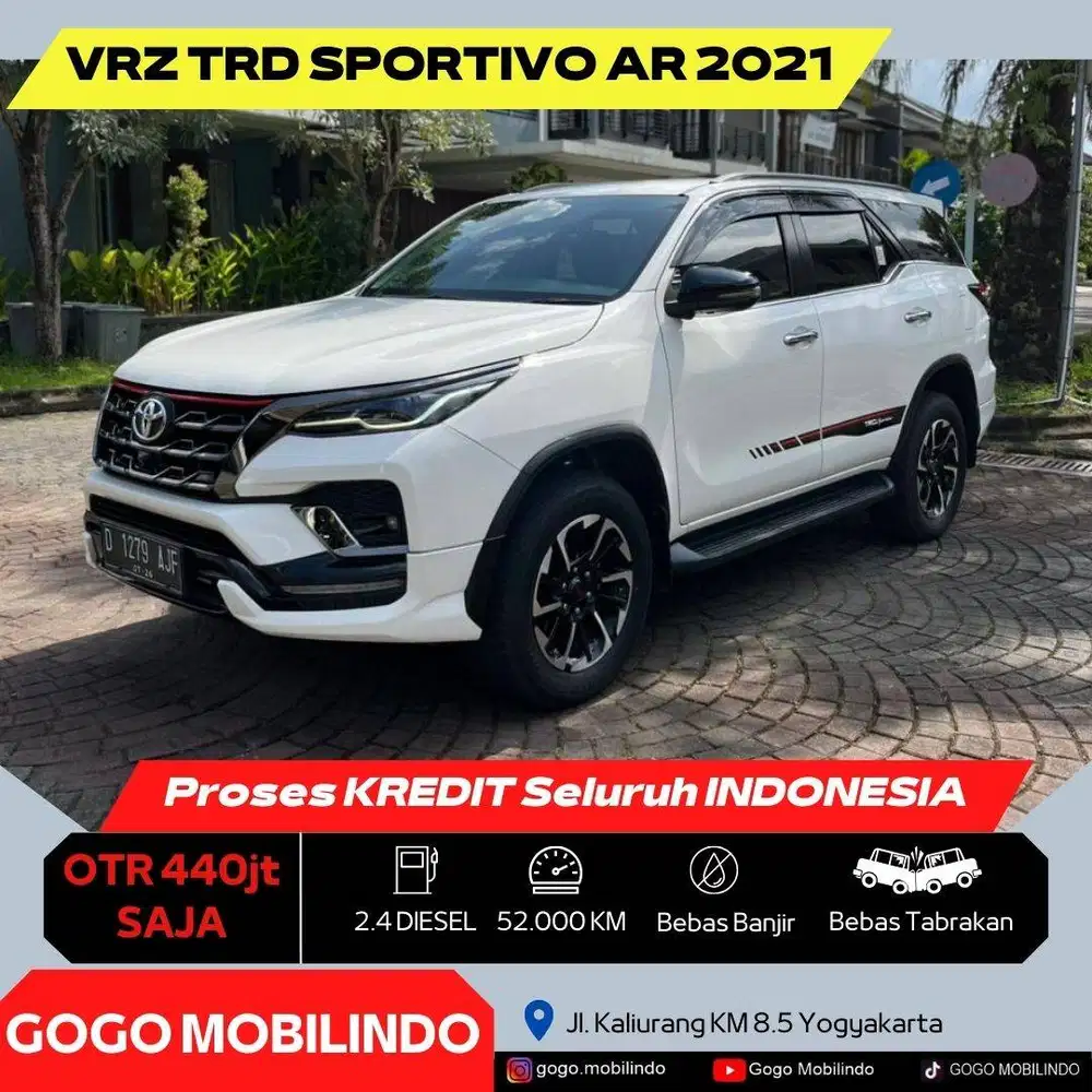 Fortuner VRZ TRD Sportivo Matic 2021 ISTIMEWA Bisa Kredit