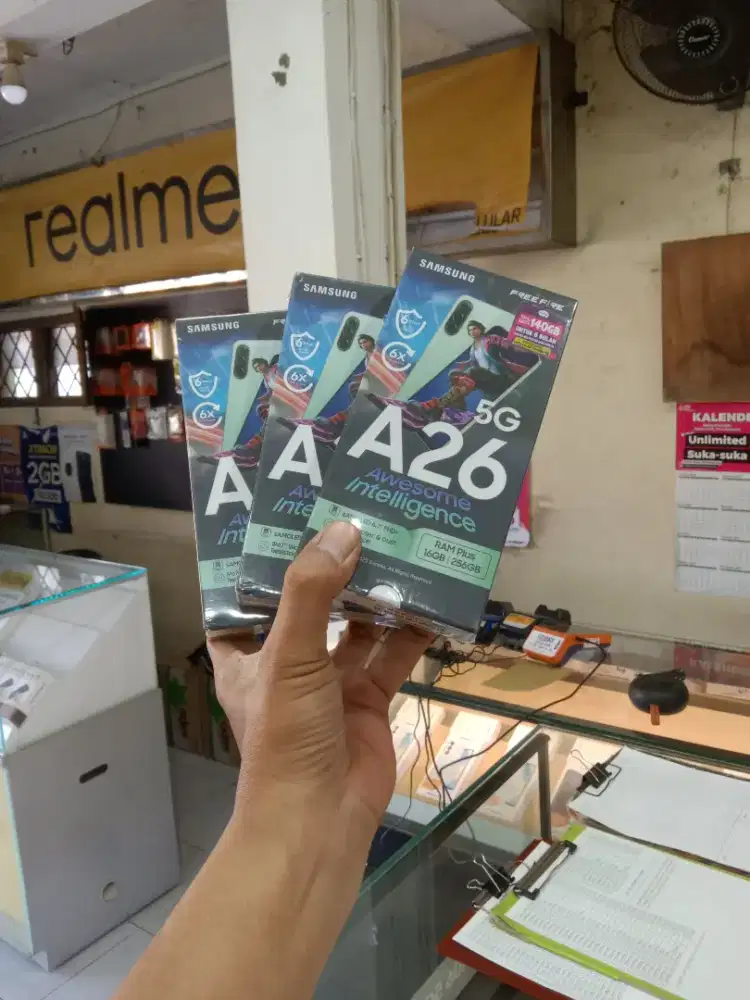 Berminat silahkan WA Samsung Galaxy A26 5G 8/256 Garansi resmi 1thn