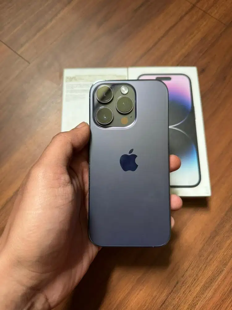 iPhone 14 Pro 128 GB Deep Purple Resmi Bea Cukai