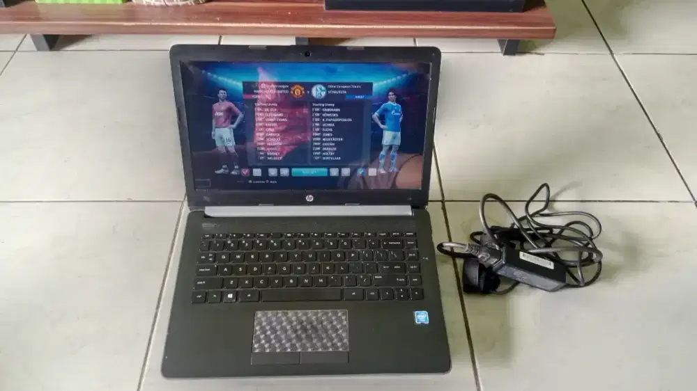 Laptop HP Slim + RAM 4 GIGA + SSD + Batre AWET + Windows 11 +BONUS Tas