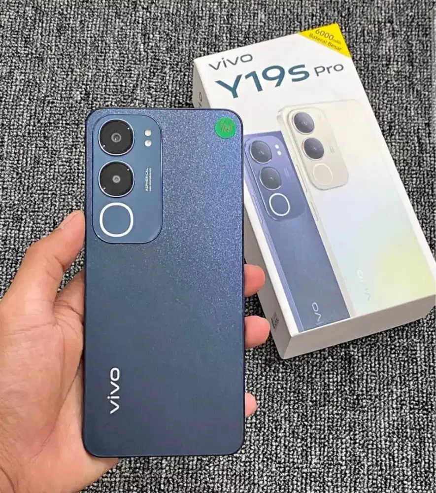 VIVO Y19S PRO 6/128 FULLSET MULUS