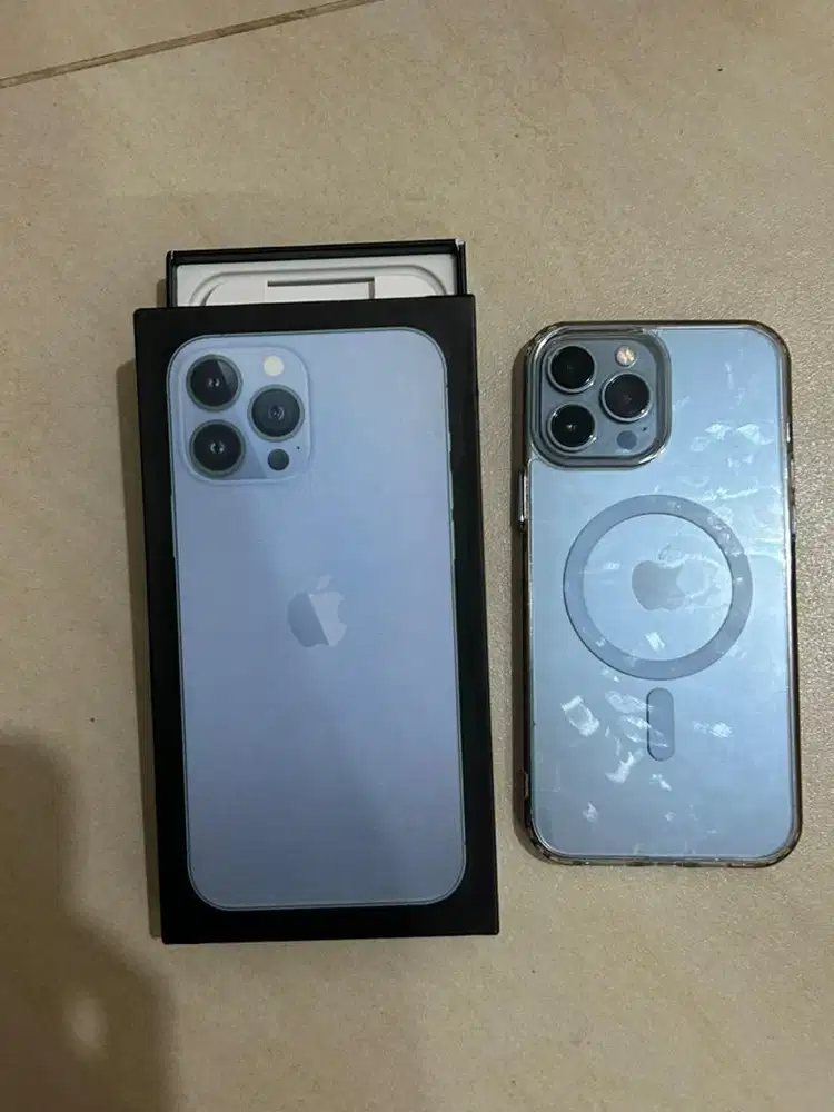 Iphone 13 promax 256 siera blue inter