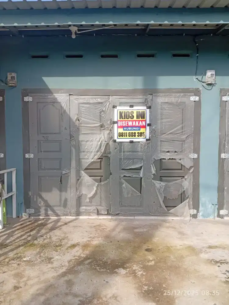 Disewakan Kios Baru di depan Puskesmas Pembantu Marendal 2