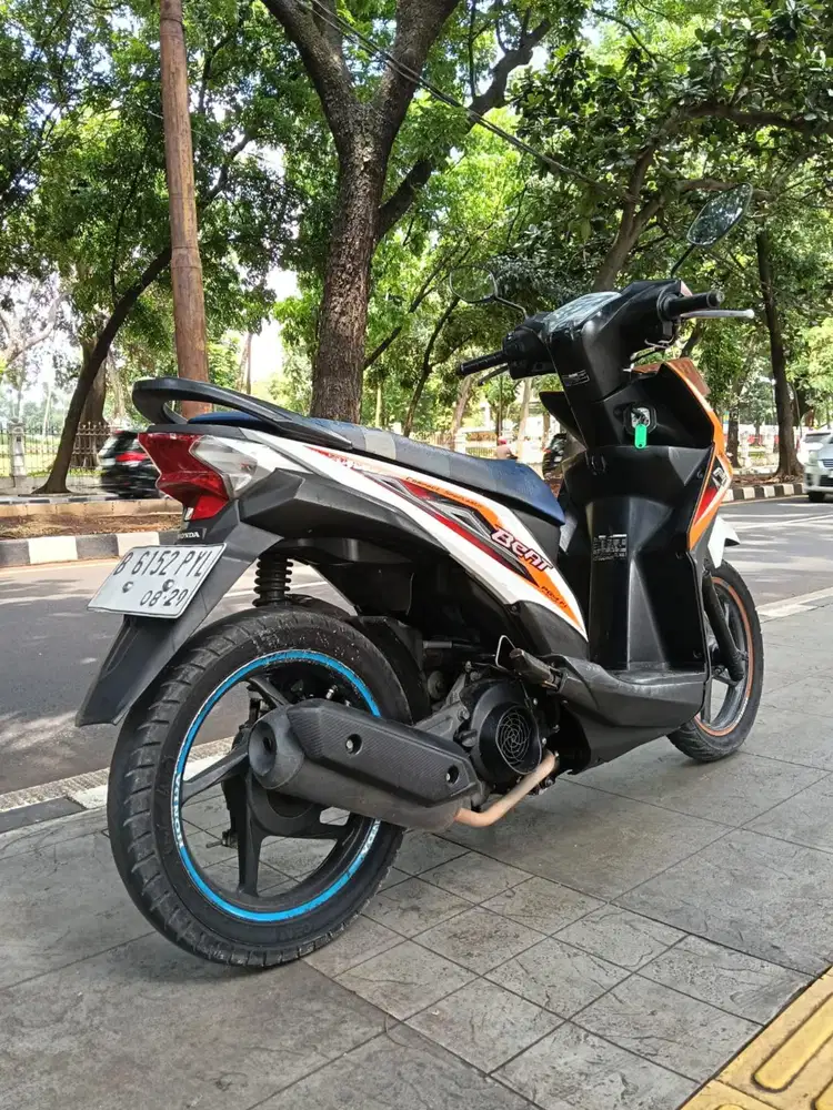 DIJUAL CASH HONDA BEAT CW CBS FI THN 2014 PAJAK IDUP SIAP PAKAI