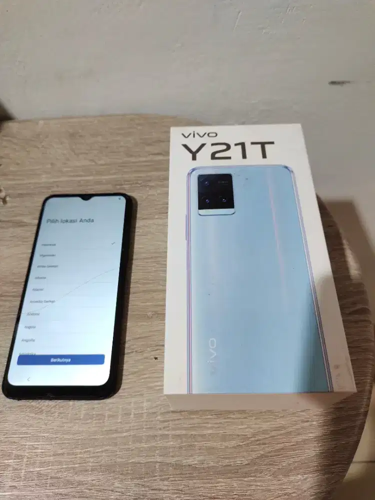 Vivo Y21T second