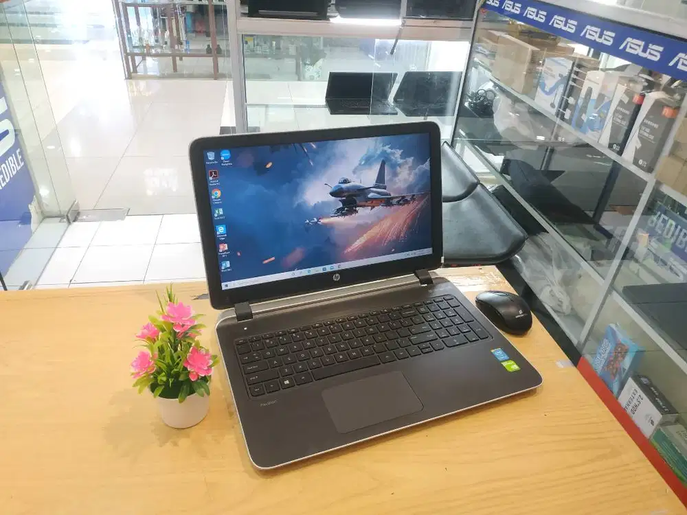 LAPTOP EDITING RINGAN HP PAVILION 15 CORE i7 RAM 8GB NVIDIA