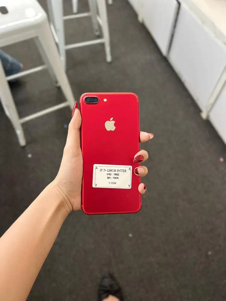 Iphone 7 Plus 128GB fullset mulus no minus terima tt cod kredit