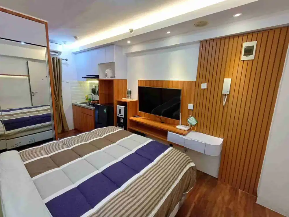 Disewakan Stusio Furnished Minimalis - Tower Geranium Bassura City - Minimal 3 Bulanan