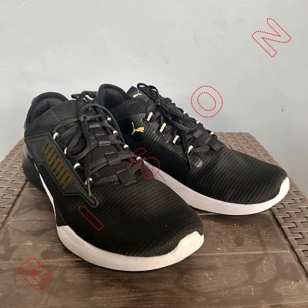 PUMA RETALIATE 2 - RUNNING SHOES - BIG SIZE 47 INSOLE 31 CM