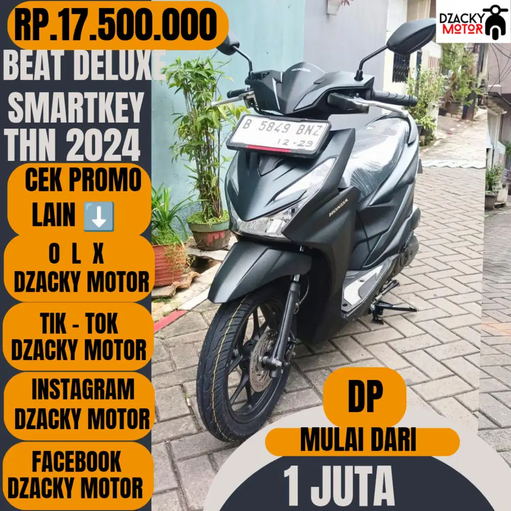 BEAT DELUXE SMARTKEY 2024 SECOND LIKE NEW