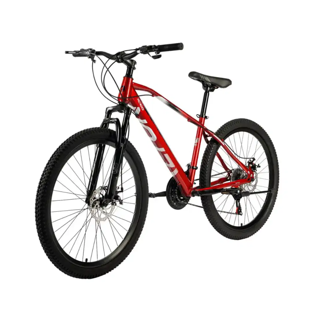 Sepeda Gunung Alton 26 MTB xc 100 21speed ready wrna(Red, gray, black