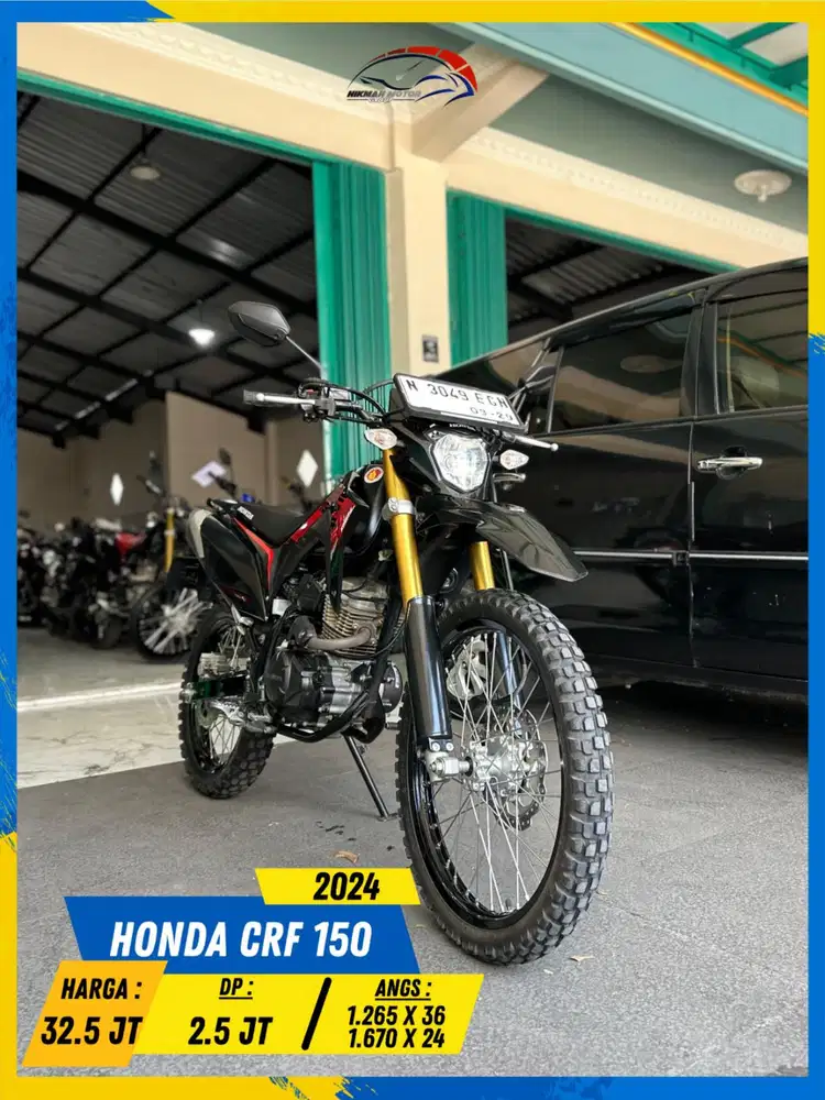 HONDA CRF 150 2024 MURAH MERIAH BOSKU HIKMAH MOTOR KEPUH MALANG
