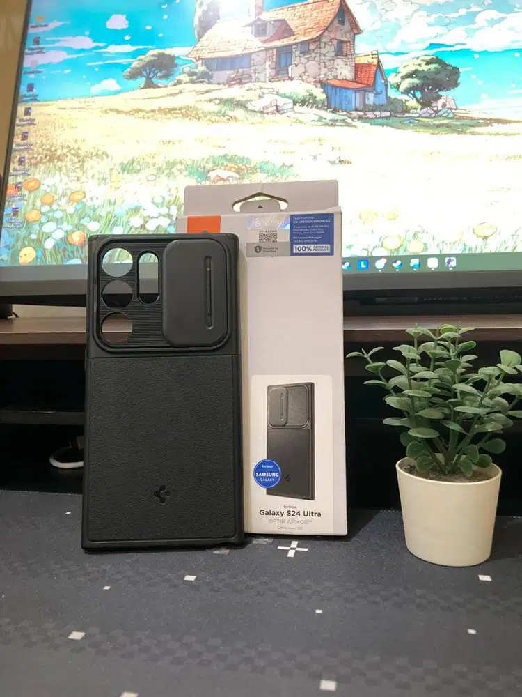 Case Samsung S24 Ultra - By Spigen Optik Armor