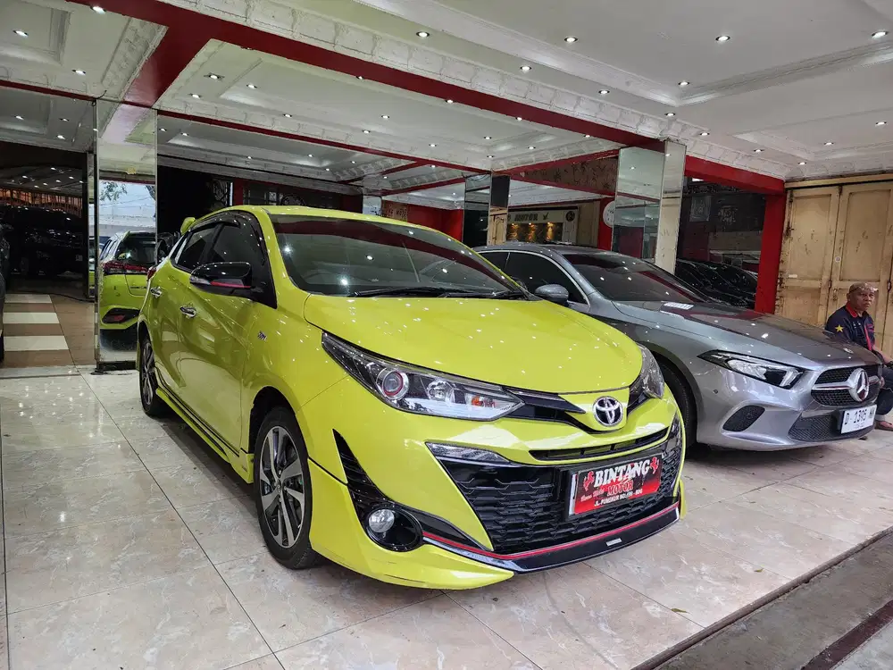 KM 9RB! YARIS TRD MT 2019 YELLOW / MODEL THN 2020 (BINTANG MOTOR)