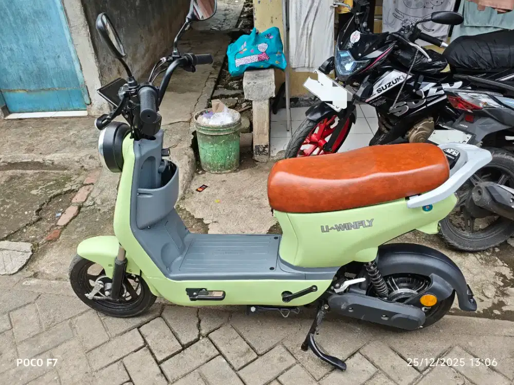 Bismillah jual sepeda listrik jarang pakai