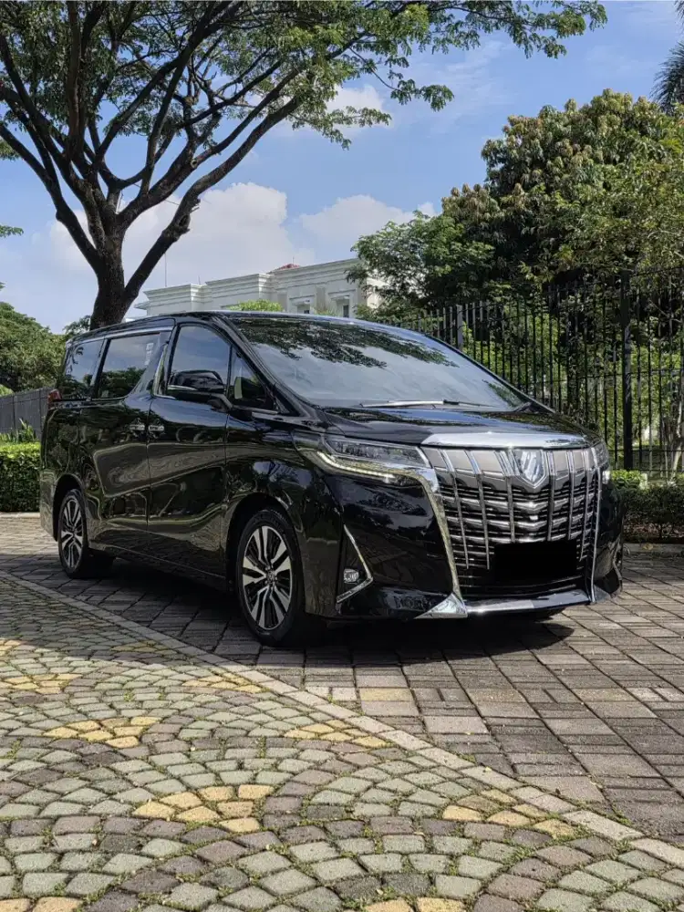 Harga Cash! Apik! Low Km Toyota Alphard G ATPM 2021 Hitam
