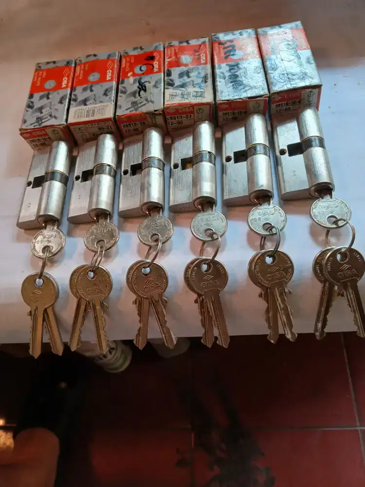 Double Cylinder ex. Cisa, series: 08510-10/12-00 (65 mm)-second