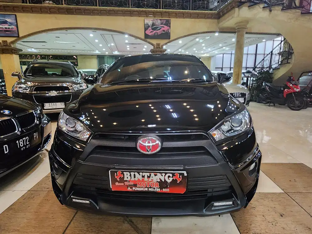 TOYOTA YARIS TRD AT 2015 BLACK / MODEL THN 2016 (BINTANG MOTOR)