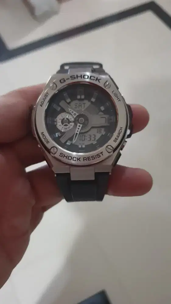 Jam G-Shock Steel