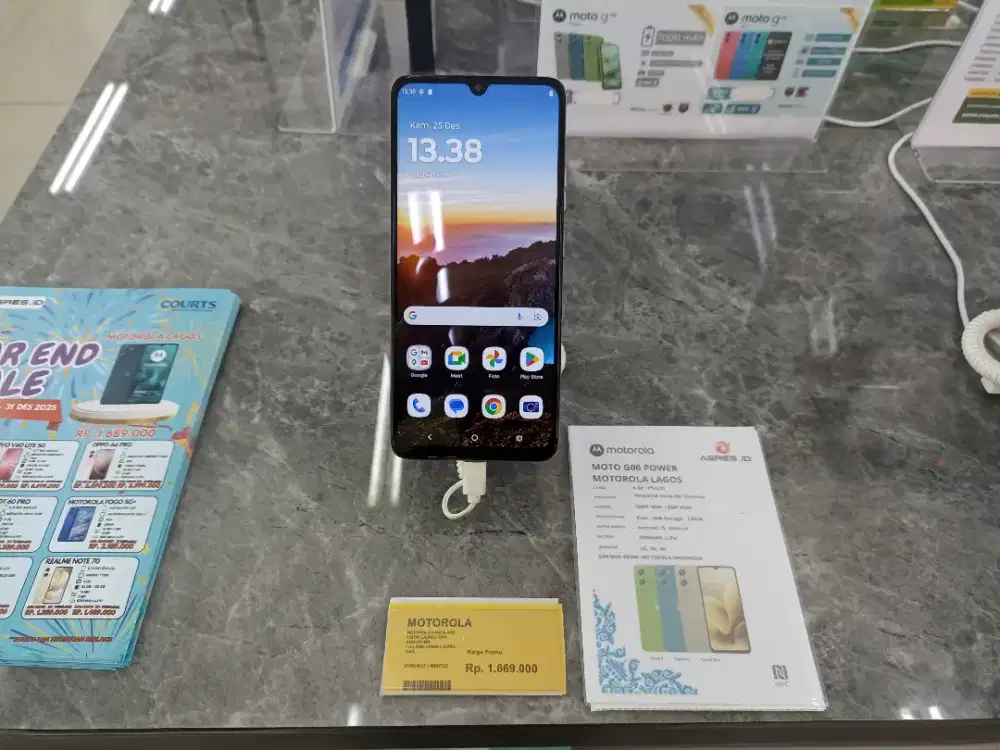Handphone Motorola Lagos Moto G06 Power