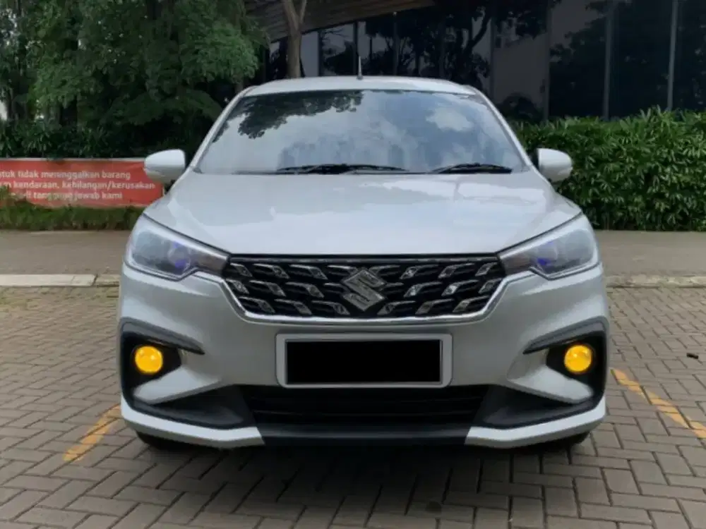 LOW KM!! SUZUKI NEW ERTIGA 1.5 GX HYBRID MATIC 2023 SILVER KM 31RB