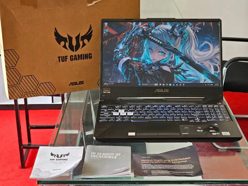 ASUS TUF GAMING F15 FX506LH intel Core i5 Gen 10 Ram 16 GB SSD 512 GB