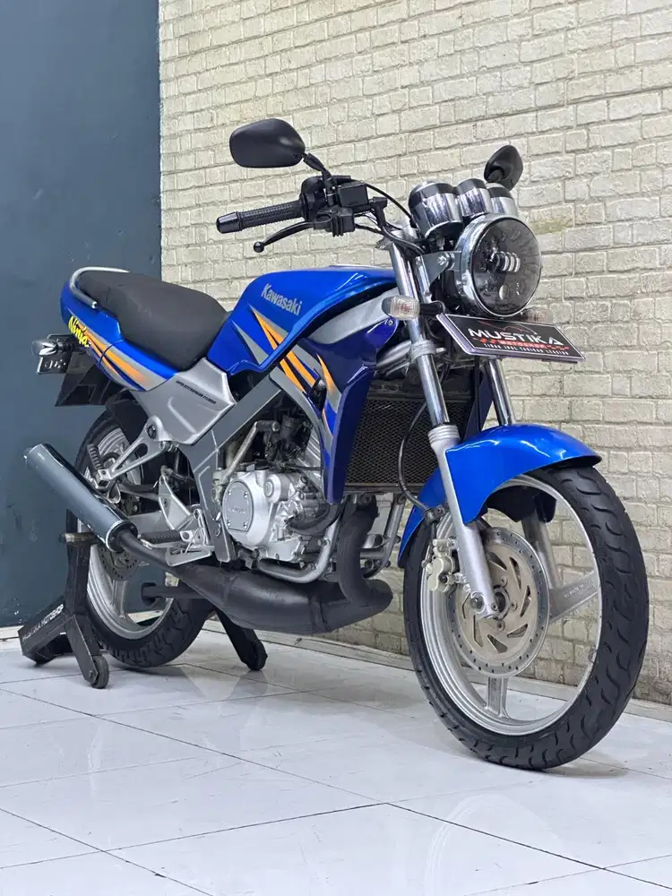 Kawasaki Ninja 150 2Tak KISS 2005 Pajak panjang - Zaki Mustika