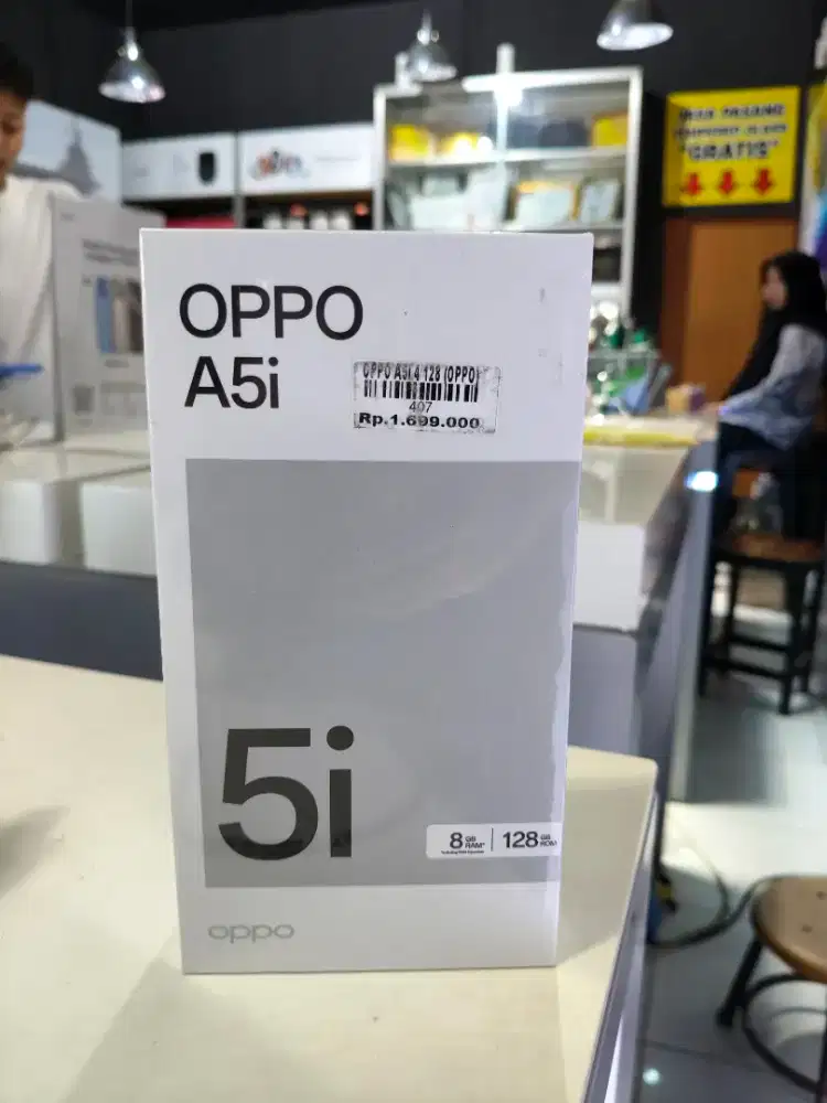 Oppo A5i 4/128 garansi resmi 1tahun Atlantis dahsyat