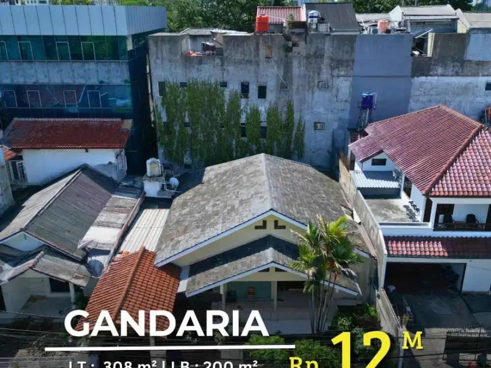 For Sale Rumah Gandaria – Kebayoran Baru | LT 308 m² | 5 KT | Harga 12 M (Nego)