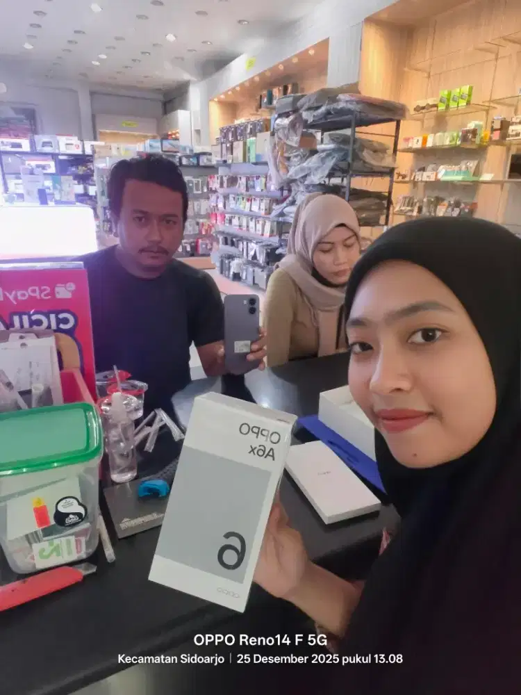 Oppo A6x 6/128 Ready di JH Phone.  Kredit DP 0