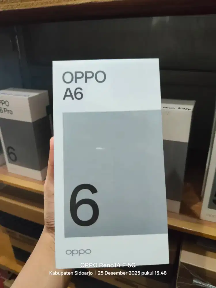Oppo A6 Terbaru 6/128 dan 6/256 kredit DP 0