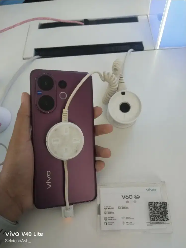 Vivo V60 5G Kamera 50 MP Zeiss telephoto