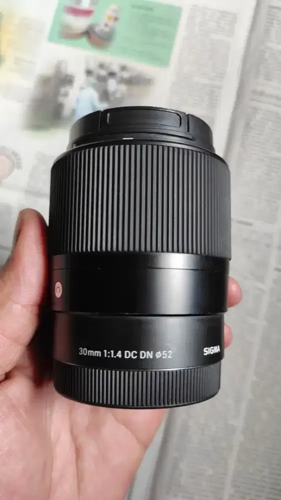 Lensa Sigma 30mm f1.4 Dc Dn for sony