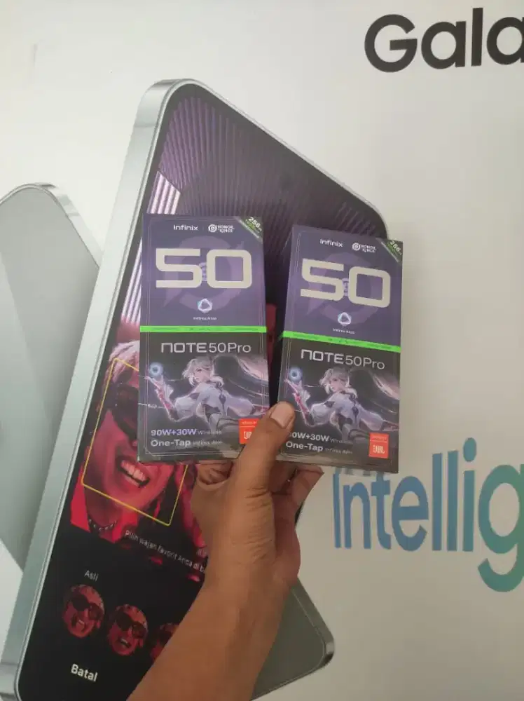 [ Fast tespon WA ] Infinix Note 50 Pro 8+8/256 Garansi resmi 1thn